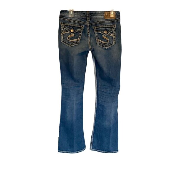 Silver Jeans Suki Surplus Women's Tag 28x30 Medium Wash Mid Rise Bootcut 30x30 - Picture 11 of 15